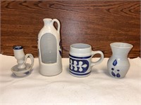 Vintage Williamsburg Pottery Set