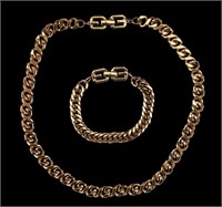 Givenchy Designer Necklace and Bracelet