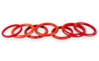 Red Bakelite Vintage Bracelets
