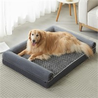 Dog Bed 42.0L x 30.0W x 7.0Th  Dark Grey
