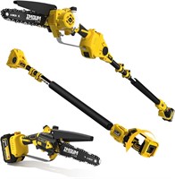 IMOUMLIVE 2-IN-1 Cordless Pole & Chainsaw  6