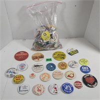 Large collection of pins