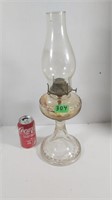 Vintage oil lamp (19" long)
