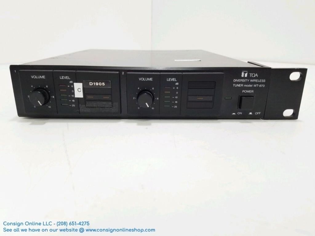 Toa Corporation Microphone Tuner/Receiver A694