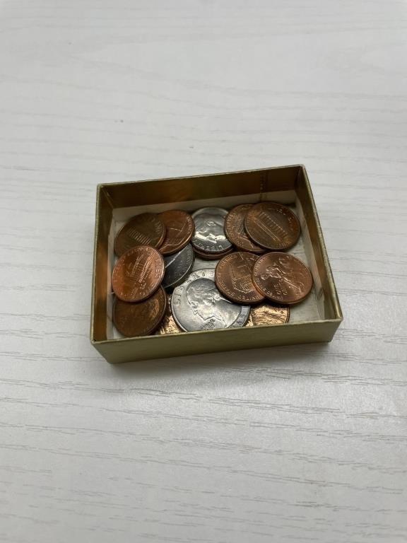 Pennies Nickels Dimes & Quarters