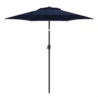$24  Style Selections 7.5-ft Navy Patio Umbrella
