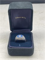 Rockwell Int mens ring Sterling Silver Tiffany &Co