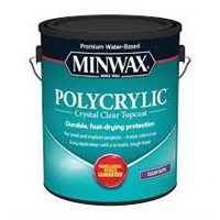 1/2 Full Minwax Polycrylic Clear Topcoat A2