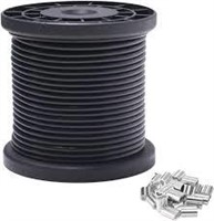 Vinyl Coated StainlessSteel Cable 3/16" 7x7Core A2