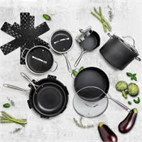$215.96 Thyme&Table 12pc Nonstick Cookware Set A2