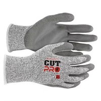 3PK Cut Resistant Coated Gloves, A3 Cut Level A85