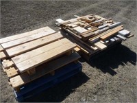 2 pallets of wood