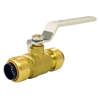 $40 2PK 1/2" Brass Push-to-Connect Ball Valve A113
