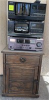 F - STEREO COMPONENTS, REMOTE, CABINET (Y2)