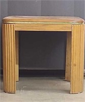 End table-wooden