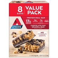 Atkins Chocolate Chip Granola Protein Bars AZ23