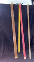 vintage yard sticks