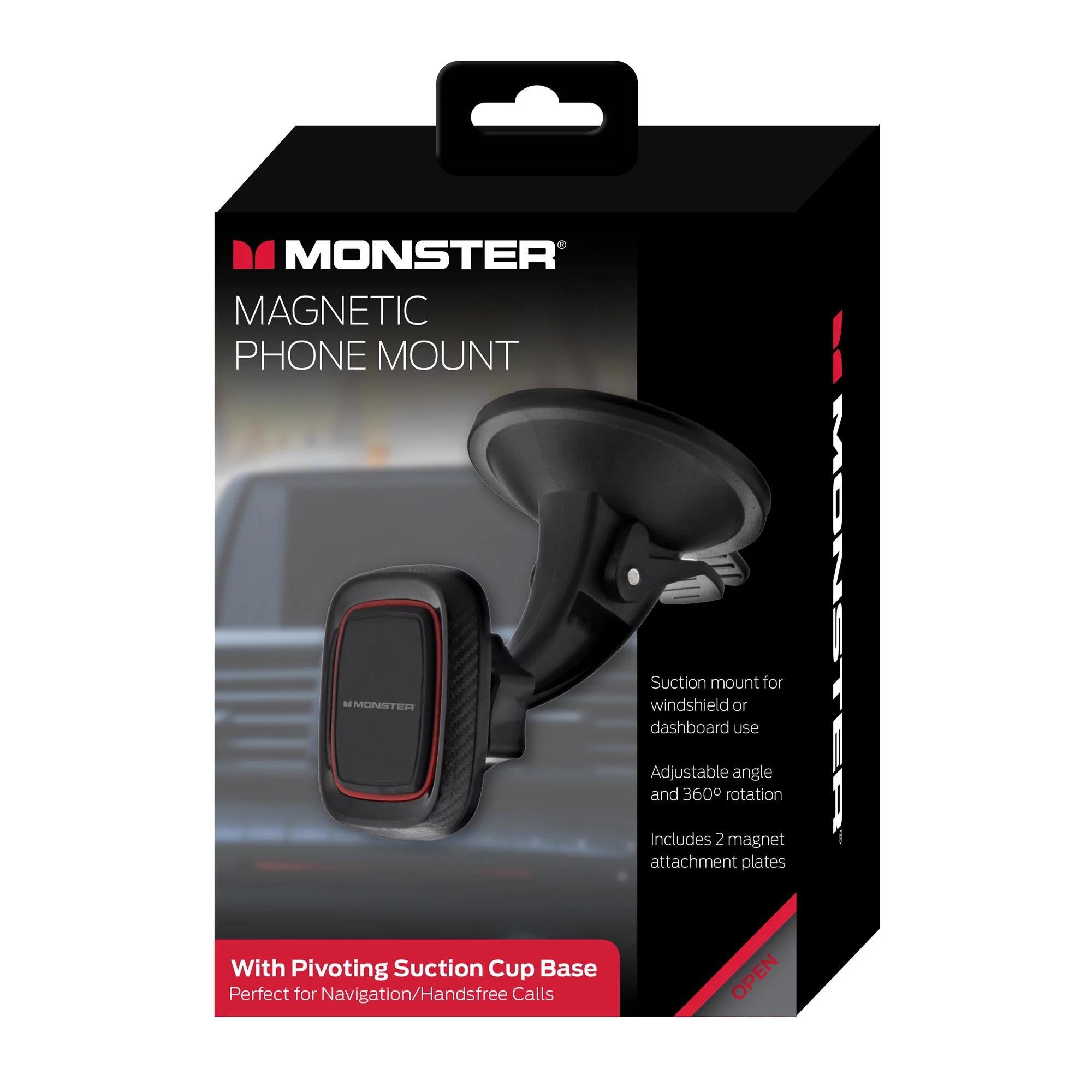 Monster Magnetic Phone Black Mount AZ23
