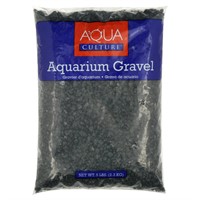 Aqua Culture Aquarium Gravel, Black, 5 lb AZ23