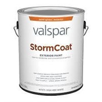 Valspar White Base Storm Coat Exterior Paint AZ47