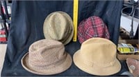 assorted hats