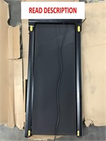 UREVO Desk Treadmill  2.25HP  265 lbs Black
