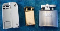 F - LOT OF 3 COLLECTIBLE LIGHTERS (J6)