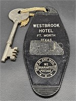 Vintage Westbrook Hotel of Fort Worth Room Key