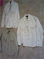 F - LOT OF 3 JACKETS (A51)