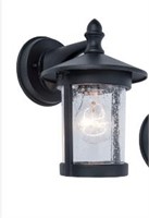 Project Source Black Outdoor Wall Light $30