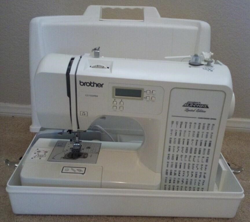 F - BROTHER PORTABLE SEWING MACHINE (A62)