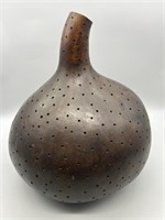 African Gourd Vase / Vessel