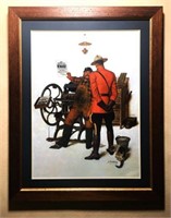 Royal Canadian Mountie Signed LE Print