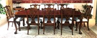 Chippendale Dining Table &8 Chairs