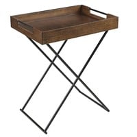 Madison Park Asher Tray Table, Brown $60