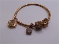 PANDORA 6.75" Charm Bracelet "ALE MET"