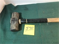 Sledge hammer-handle needs repaired