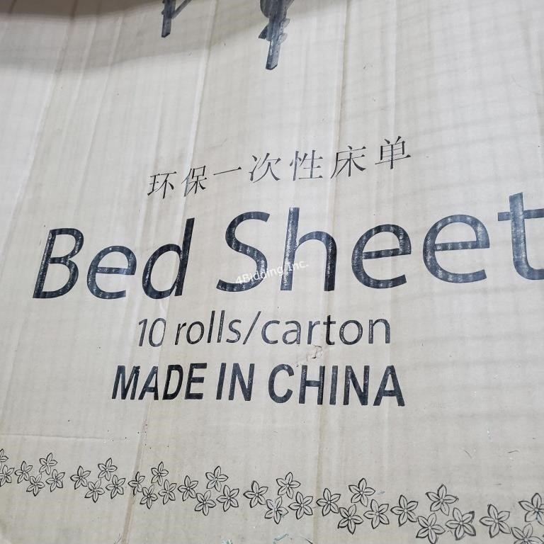 20 rolls of White Disposable Medical Bed sheets,