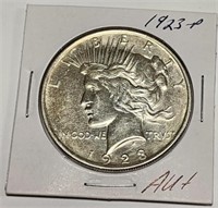 1923-P Peace Dollar Silver