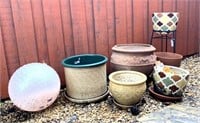 Selection of Ceramic & Terracotta Planters
