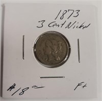 1873 III Cent Nickel
