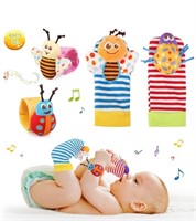 (new)Baby Toys for 0-12 Months, Baby Wrist Rattle