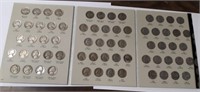 Book of Jefferson Nickels 1938-1961 66 count