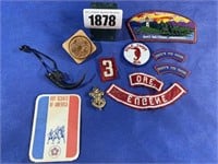 Scout Badges, 2001 Nat. Jamboree, Mile Swim,