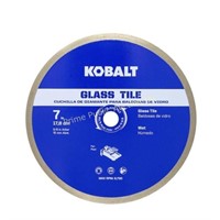 Kobalt $45 Retail GLO7 7" Saw Blade, Wet