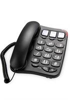 New Large Button Phone for Seniors, Amplified