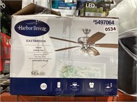 Harbor Breeze 52-in Ceiling Fan with Light $130