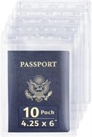 EcoEarth 4x6 Inch Passport & Card Holders with