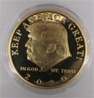 Donald Trump Challenge Coin - "Keep America Great"