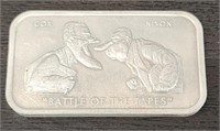 Battle of the Tapes 1 oz. Silver Bar